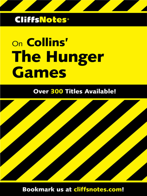 Cover of CliffsNotes on Collins' The Hunger Games